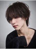 men's/メンズ/ニュアンスウルフパート/リバースセンターパート