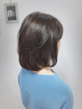 G-THREE 東神奈川店の写真/しっかり染まるカラーで長持ち/白髪染め世代の大人女性の悩み解決と理想を叶える。