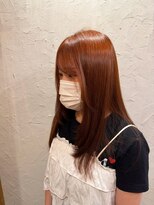 ポルム パプリカ(polum paprika)&nbsp;ハイライトカラーカーキベージュマロンベージュ韓国風ヘア