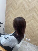 テーラヘアー 北越谷店(TELA HAIR)&nbsp;暖色カラーで艶感