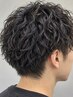 【鳥羽指名限定】メンズカット＋特殊パーマ(ツイストスパイラル・波巻き)