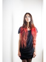 オーバーキャプテンネイキッド(OVER CAPTAIN NAKED)&nbsp;トップモデル風ロンググラデカラーウェーブ　(スーパーロング）