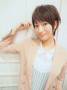 ヘアーデザイン シュシュ(hair design Chou Chou by Yone) ☆Chouchou☆上品な耳かけ小顔ショート♪