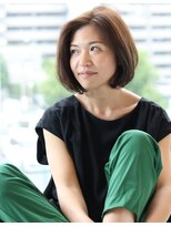 アリュール(allure)&nbsp;内巻きショートボブ　簡単仕上げの大人スタイル