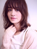 アイビー 吉祥寺(aivee)&nbsp;【鎖骨ミディアム】ボブレイヤー×ハイライト×ジグザクバング