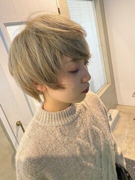 ナイーブヘアデザイン(NAiVE HAIR DESIGN) 【NAiVE hair】ハイトーン★ベリーショート