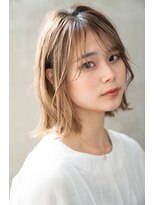 ノート ヘアーサロン(NOTE HAIR SALON)&nbsp;外国人風ハイトーンミディ