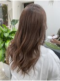ブリーチなしミルクティーベージュ