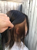 フェルーチェ(hair make Feluce) Noブリーチインナーカラー