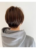 みんな大好き！ショートボブ　20代30代40代　丸みショート