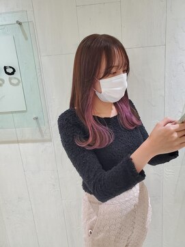 タブーセントラル(TABOO Central) 【TABOO Central】イヤリングカラーピンクラベンダー