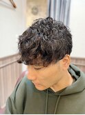 ツーブロ　ツイストスパイラル　<理容室>[メンズ/上野/御徒町]