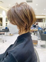 美シルエット×立体感×上質大人ショートボブ【担当BISA】