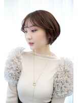 ユートラクト 守口竜田通り店(U-tract)&nbsp;【U-tract 】ひし形シルエットの韓国風ショート