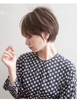 ティアラ 桜木町(TIARA) 大人可愛いショートボブ20代30代40代ひし形ショート束感ショート