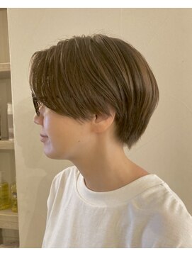 キミドリ(KIMIDORI) メガネが似合う丸みハンサムショート【恵比寿KIMIDORI】