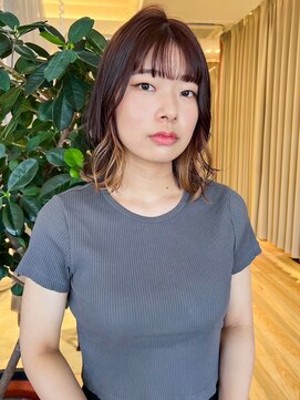 バランス ヘアーアンドアイラッシュ 野田店(balance.) イヤリングカラー