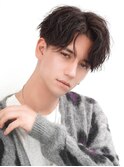 【BLEACHi】 センターバートツーブロ無造作マッシュ