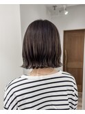 切りっぱなしボブ