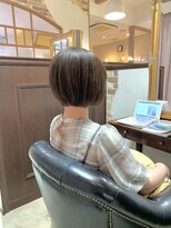 アドラーブル 女池店(adorable)&nbsp;【アッシュベージュ】【ミニグラボブ】