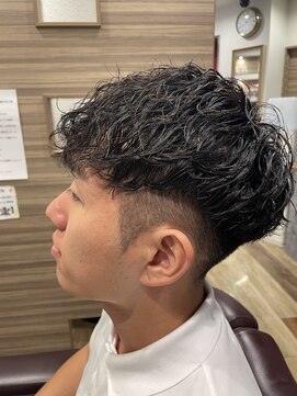 銀座マツナガ 神田店 20代30代人気パーマ爽やかビジネス