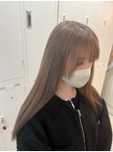 【森山】ミルクティーベージュ/秋色/透明感カラー/艶髪