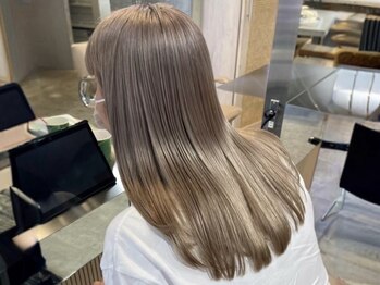 サンクプロジェクト(cinq PROJECT)の写真/《4種のケアブリーチを使用しダメージ90%カット*》「毎回ブリーチをしたい！」そんな思いのある方は必見＊