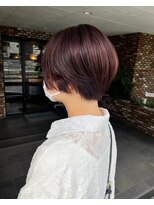 OX CREATION 椥辻 オックスクリエーション 似合わせ小顔カット ショートボブ