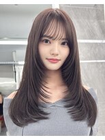 マウル 栄(MAEUL) レイヤーカット 小顔 前髪 ワンレン