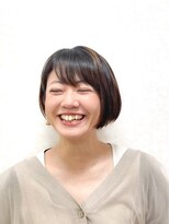 黄ぐまくん美容室 ショート ボブ