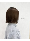 *+aimerが叶える...切りっぱなしボブ*