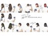 《抜群の透明感★》アディクシーカラー　￥8500→￥7000