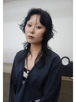 レコ 渋谷(LECO)&nbsp;ロングウルフハイレイヤーデザインパーマデザインカット