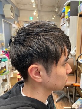 ヘアーメイクラウンジ テトテ(Hair Make Lounge tetote) 【大山】メンズ/ツーブロック刈り上げ×爽やか/モテる黒髪