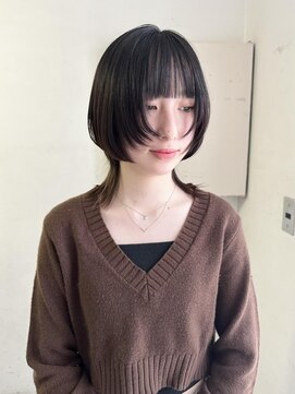 テトラ バイ ネオリーブ 横浜西口店(tetra by neolive) ウルフカット　ミディアムウルフ　顔まわりカット　横浜