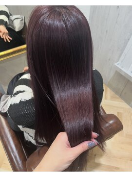 オーセンヘア(AUTHEN.HAIR) 髪質改善カラー　ラベンダーカラー