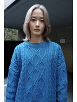 レコ 渋谷(LECO)&nbsp;メンズハイトーンホワイトベージュケアブリーチ