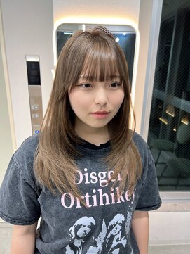 エイム(AiM) レイヤーカット/ハイレイヤー/ブルーブラック/透明感カラー