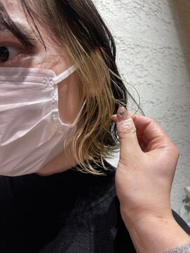 ヘアサロン アティリー(Hair Salon Attirer) 西梅田/ボブ/グレーベージュ/白髪ぼかし/ハイライト/ベージュ