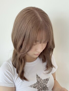 コト 福井大和田店(coto) 福井/大和田/ミルクティーベージュ/ハイトーンカラー/ブリーチ