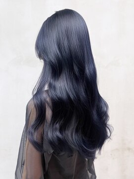 アイティー バイ アルバム 浦和店(IT by ALBUM) ロング暗めカラー韓国ヘア顔周りレイヤー_ba563111