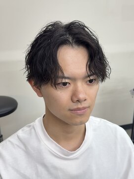 プルーブトウキョウ 渋谷(PROVE TOKYO) メンズセンターパート×ゆるふわツイスパ#渋谷#渋谷駅