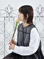 ロアー ヘアー マチルダ 千葉店(RAWR hair MATILDA) 【RAWR】ワンカールひし形ミニウルフチェリーブラウン