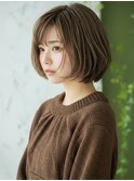 ショートボブ髪型20代30代40代50代前髪あり前髪なし面長丸顔池袋