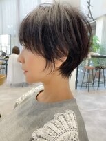 ビュートヨナカ(VIEW TOYONAKA)&nbsp;【30代/40代/50代】くびれショート/黒髪/髪質改善/前髪あり/小顔