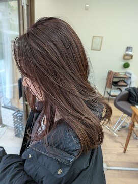 ラフヘアバイファースト(Laugh hair by FIRST) マロンブラウン