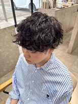ムード カナザワ(mood kanazawa)&nbsp;シャドウパーマ /ラウンドマッシュ