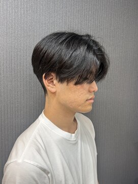 リリー(Lily) 微分けセンターパート【理容室】川崎/品川/大森山王/平和島/大森