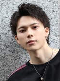 スパイキーツイストアップバング