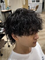 ベル 桑名(BHEL)&nbsp;桑名メンズパーマツイストスパイラルパーマ波巻きパーマツイスパ